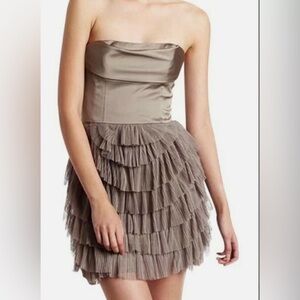 BCBG strapless dress